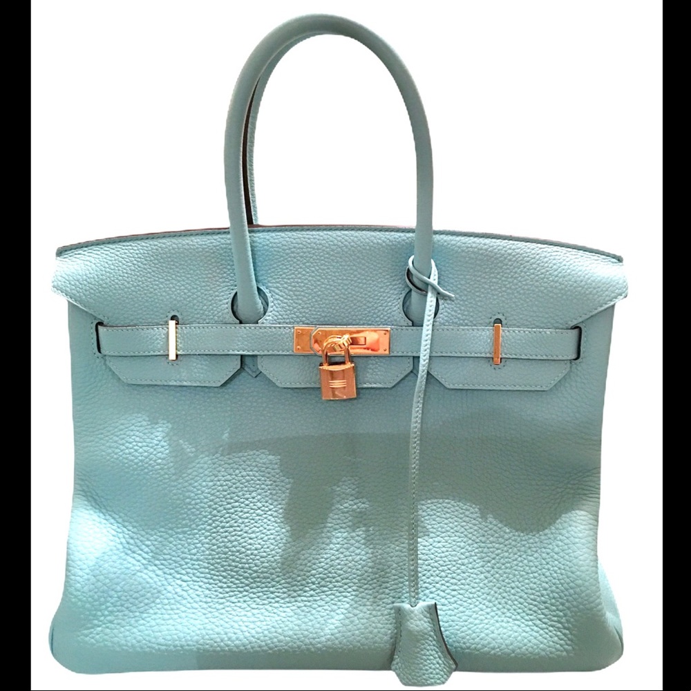 Hermes Birkin Bleu Atoll Receipt, Authenticated 👜 - Picture 2 of 9